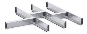 Cubio Steel Divider Kit -8675 7 Compartment Bott Cubio Steel Divider Kits 44/43020729 Cubio Divider Kit ETS 8675 7 Comp.jpg